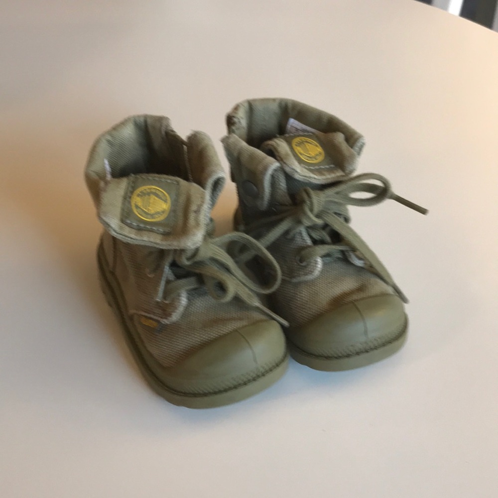 Toddler Palladium Boots